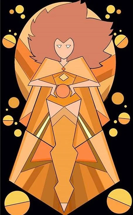 Diamante naranja
