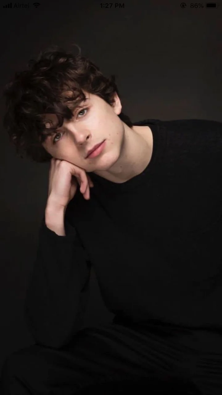 Thimothee chalamet 